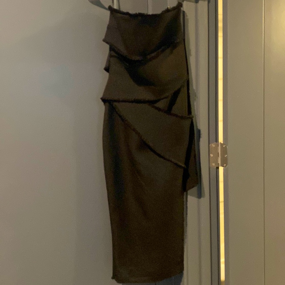 Misha black dress